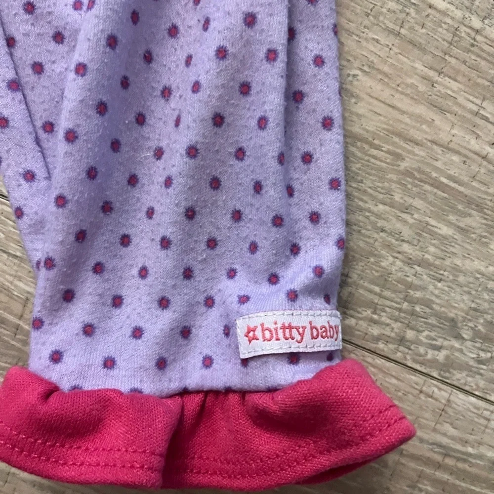 American Girl Bitty Baby Pajama Pants 4/5